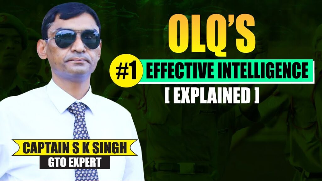 Officer Like Quality Olq S Effective Intelligence In Ssb