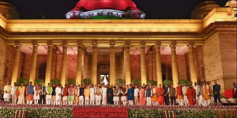 Modi’s Swearing Oath Ceremony ; Nirmala Sitharam Became First Woman Finance Minister