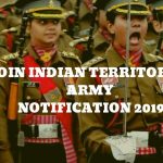 Join Territorial Army 2019