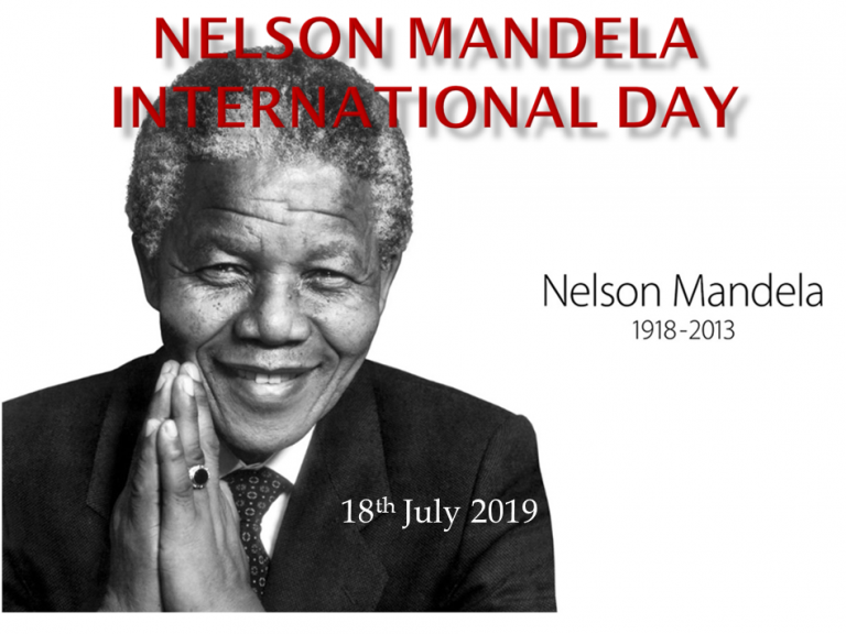 International Nelson Mandela day : 18 July