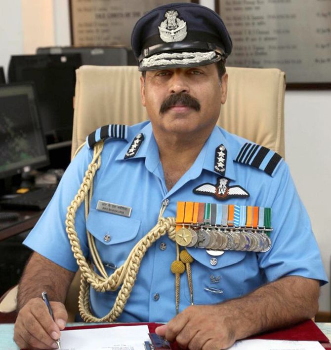 New Air Force Chief- Air Marshal RKS Bhaduria