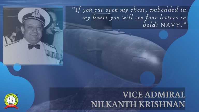 Unsung hero of Indian Airforce- Vice Admiral Nilakanta Krishnanan