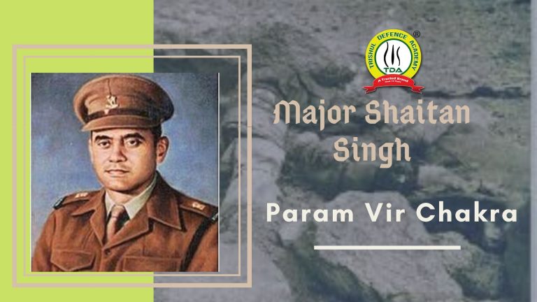 Major Shaitan Singh- A hero who fought  with his leg