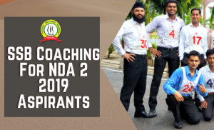 SSB Coaching For NDA 2 2019 Aspirants