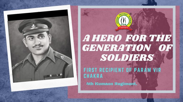 The first recipient of Param Vir Chakra  – Major Somnath Sharma