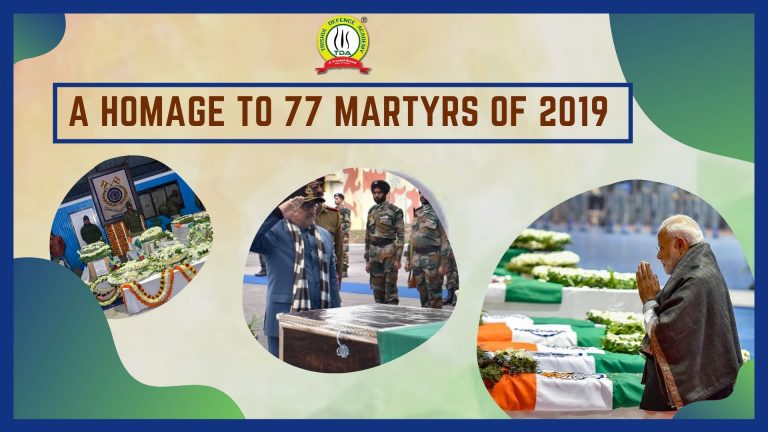 Trishul Defence Academy  Salutes  Martyrdom  of Indian  Martyrs  of  2019