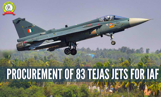 Day After Successful test flight, government clears procurement of 83 Tejas Jets of IAF