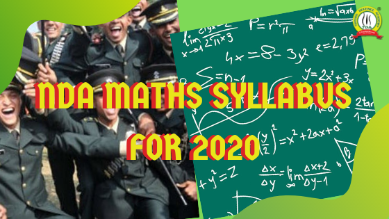 NDA Maths Syllabus for 2020