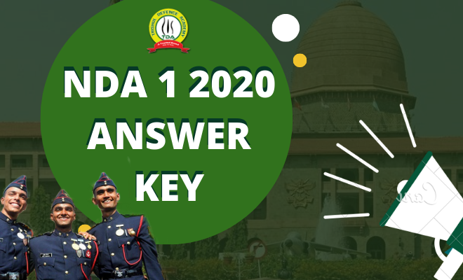 NDA 1 Answer Key 2020