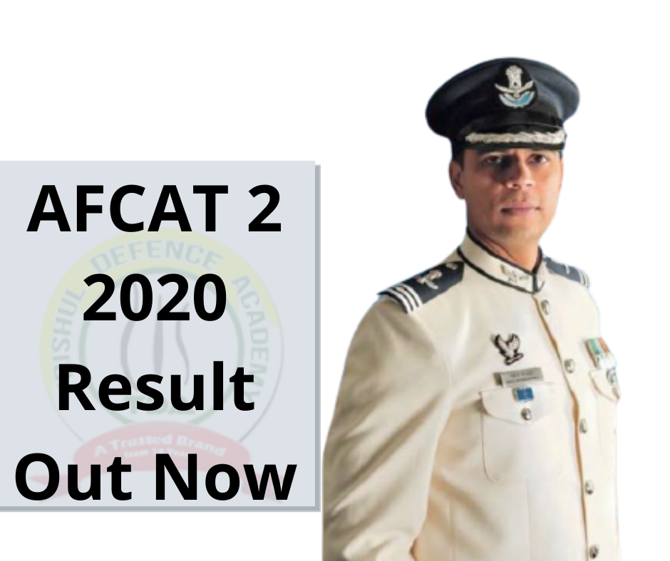 Good News , Afcat 2 Result 2020 Declared