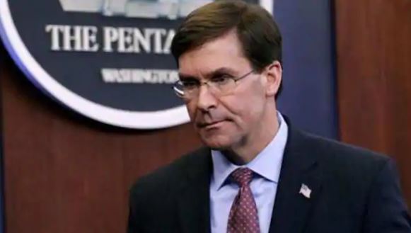 Donald Trump removed Defense Minister Mark Esper from the post after the election defeat