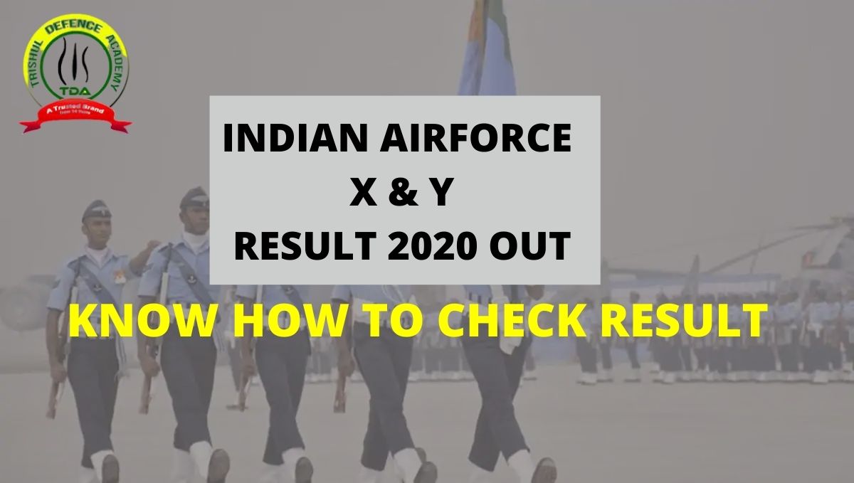 INDIAN AIRFORCE X & Y RESULT