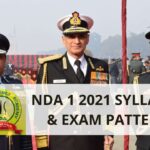 NDA 1 2021 syllabus & Exam Pattern