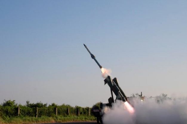 India successfully test-fires surface-to-air QRSAM missile