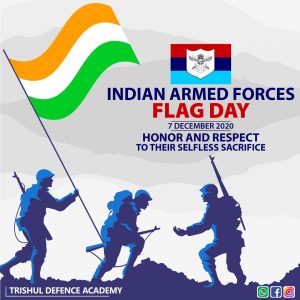 INDIAN ARMED FORCES FLAG DAY 2020
