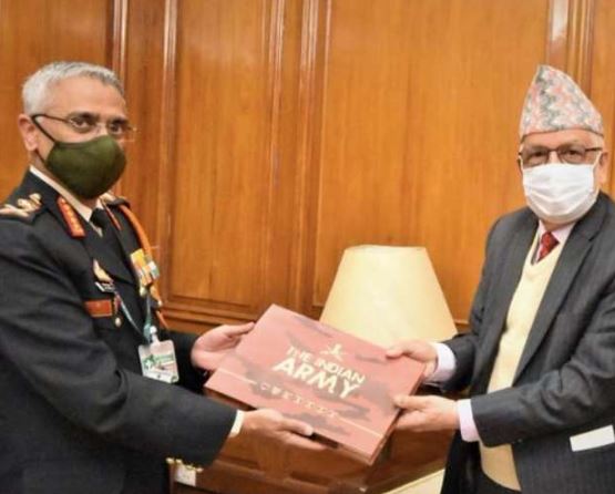 Ambassador Of Nepal To India Meets Army Chief MM Narwane