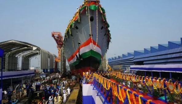 Strength of Indian Navy Increased, launch of warship ‘INS Himgiri’ in Kolkata