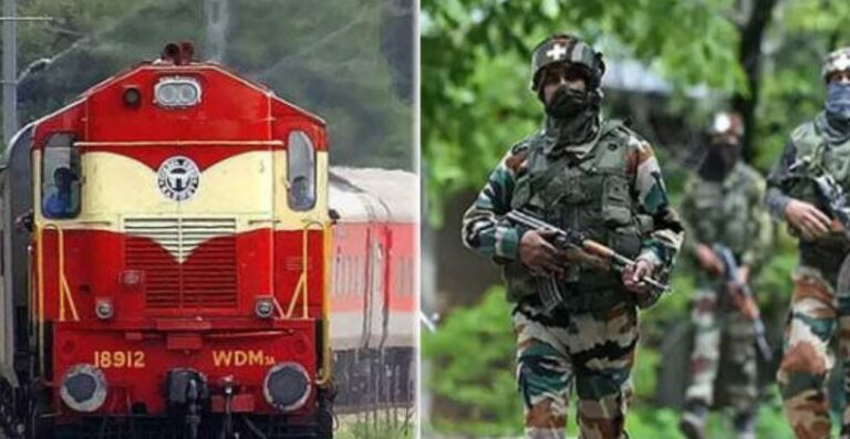 Rajdhani Express Ran At Full Speed For Army Soldiers