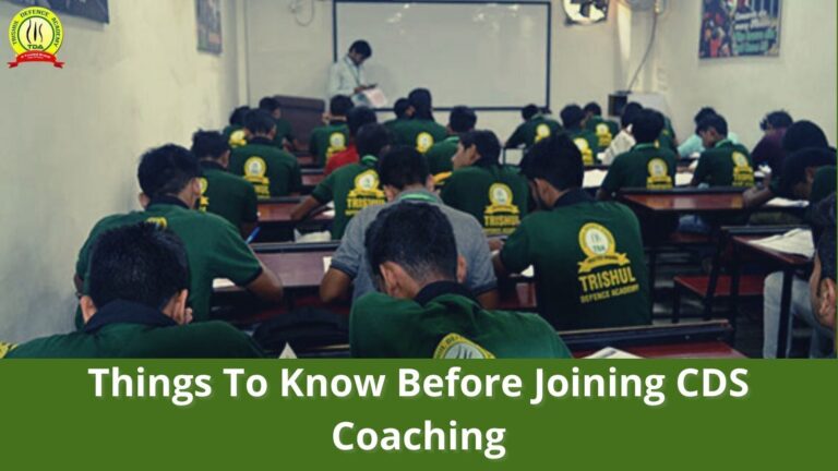 Things To Know Before Joining CDS Coaching