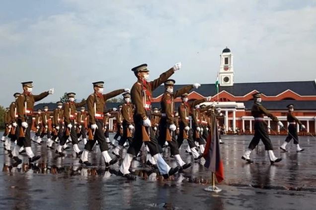 IMA Passing Out Parade Held Following Covid-19 rules, 325 military officers got to the country