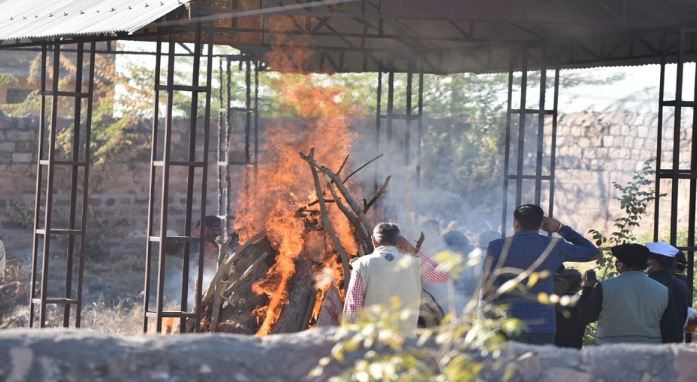 Para Commando Captain Ankit Gupta’s Last Rites Performed, Body Stucked In Water For 6 Days