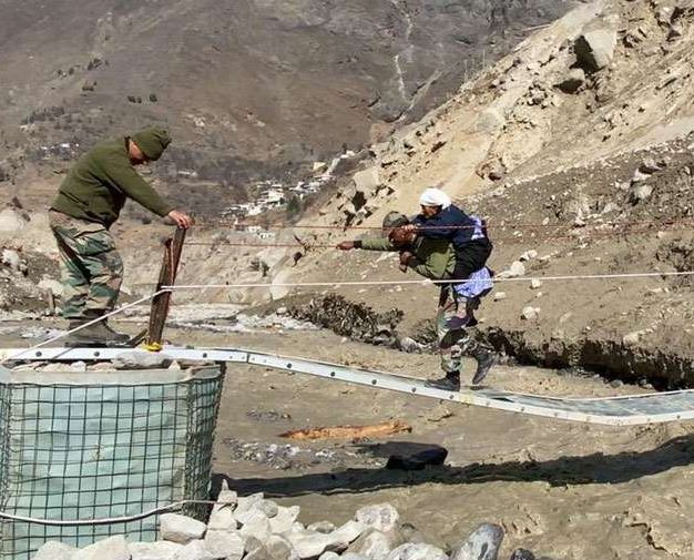 Indian Army personnel became angels for Uttarakhand disaster affected people