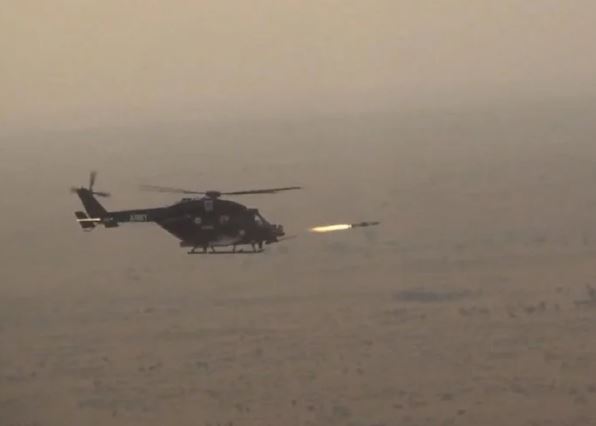 Indigenous Helina missile completely successful in trial