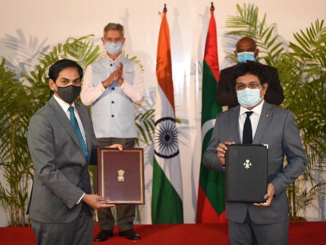 Agreement between India and Maldives in areas of sustainable urban development