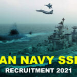 Indian Navy SSR/MR 2021 Recruitment