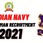 Indian Navy Tradesman Recruitment 2021