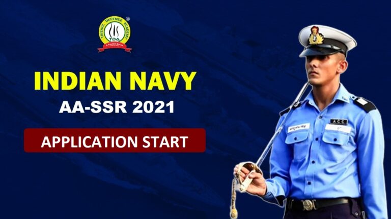 Indian Navy AA SSR Recruitment 2021