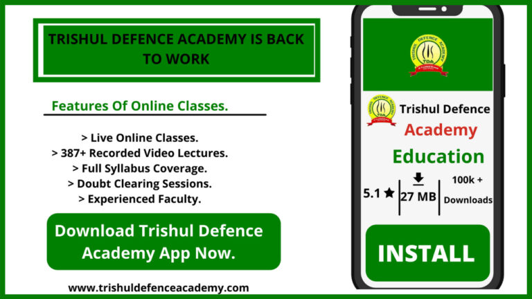 Trishul Defence Academy Is Back To Work