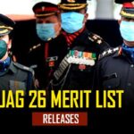 JAG 26 Merit List