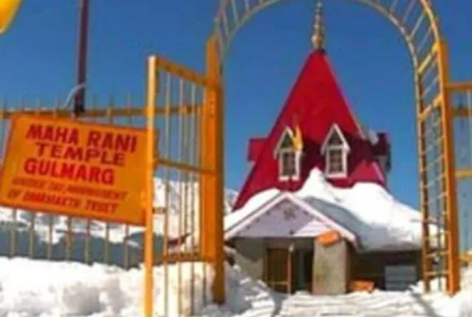 Indian Army renovates the hundreds of years old Shiva temple of Gulmarg