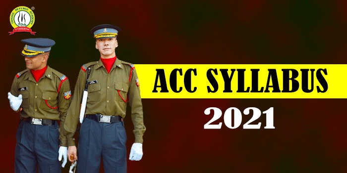 ACC Exam Syllabus 2021