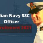 Indian Navy SSC Officer Recruitment 2021