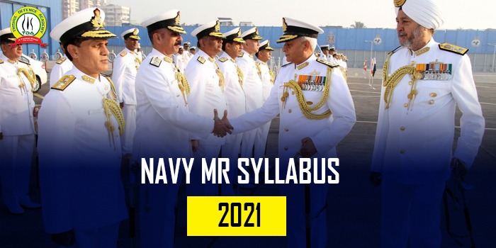Indian Navy MR 2021 Syllabus