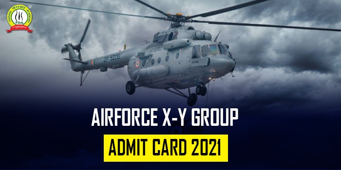 Air Force X & Y Group CASB Admit Card 2021