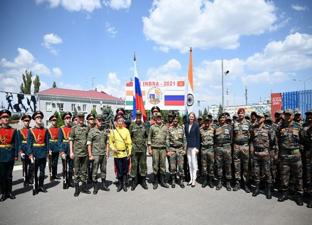 India-Russia’s Joint Exercise INDRA begins