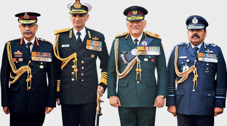 Union Defence Ministry Reviewing Proposal On Appoint Of Commander-In-Chiefs of Indian Armed Forces Wings