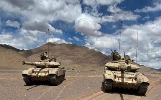 Indian Army Tank Regiments Ready For China At Ladakh Border