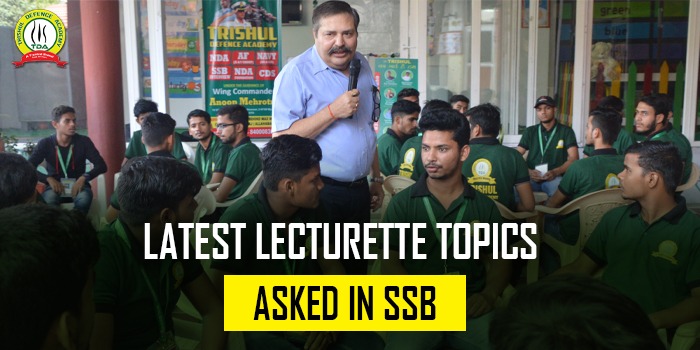Latest Lecturette Topics Asked In SSB Interview