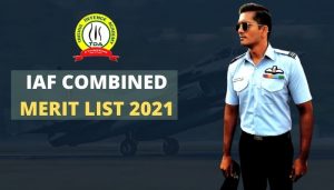 IAF Combined Merit List 2021
