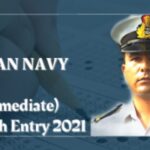 Indian Navy 10+2 B.Tech Entry Scheme 2022