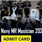 Navy MR Musician Admit Card 2021