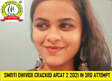 NiTian & Trishulian Smriti Dwivedi Cracks AFCAT in Third Attempt