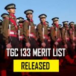 TGC 133 Merit List