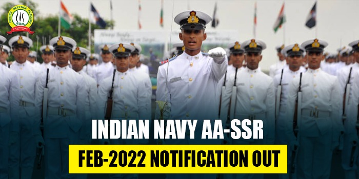 Indian Navy AA/SSR Feb 2022 Notification