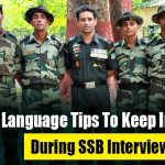 Body Language Tips SSB Interview