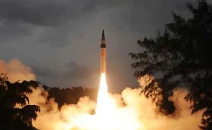 Successful Test of Agni-5 Ballistic Missile Conducted